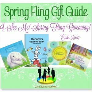 I See Me! Spring Fling Giveaway ends 3/31 @ISeeMe_Books @SMGurusNetwork @SilvieArmas