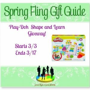 The Spring Fling Play-Doh Shape & Learn Giveaway http://hintsandtipsblog.com