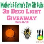 3d Deco Light Giveaway http://hintsandtipsblog.com