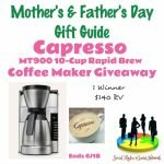 Capresso MT900 10-Cup Rapid Brew Coffee Maker Giveaway http://hintsandtipsblog.com
